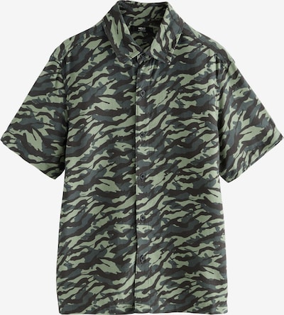 Next Button up shirt in 176 in Khaki / Light green / Dark green, Item view