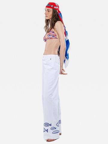 Mavi Wide leg Pants in White