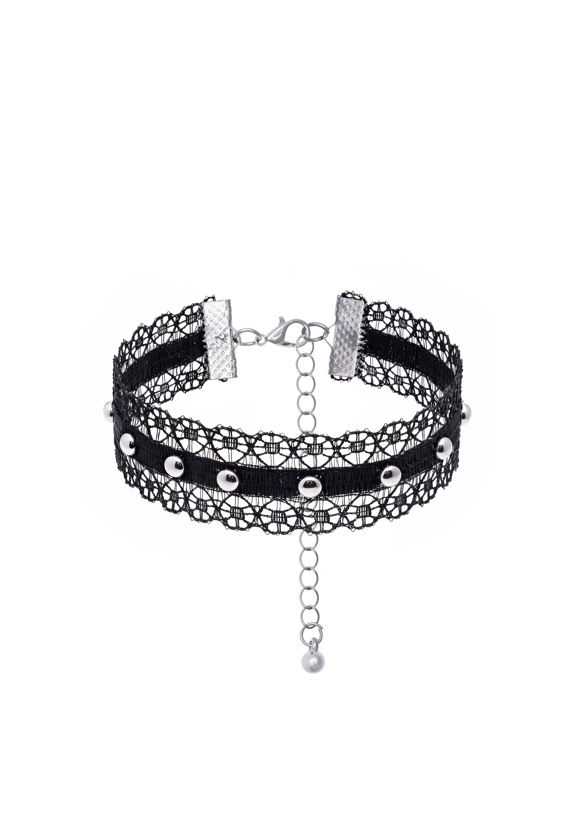 Bracelet myMo ROCKS en noir : devant