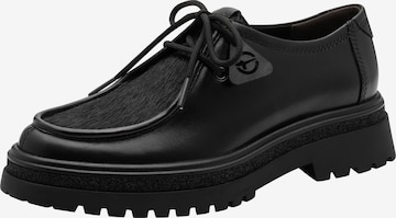 Chaussure à lacets Tamaris en noir : devant