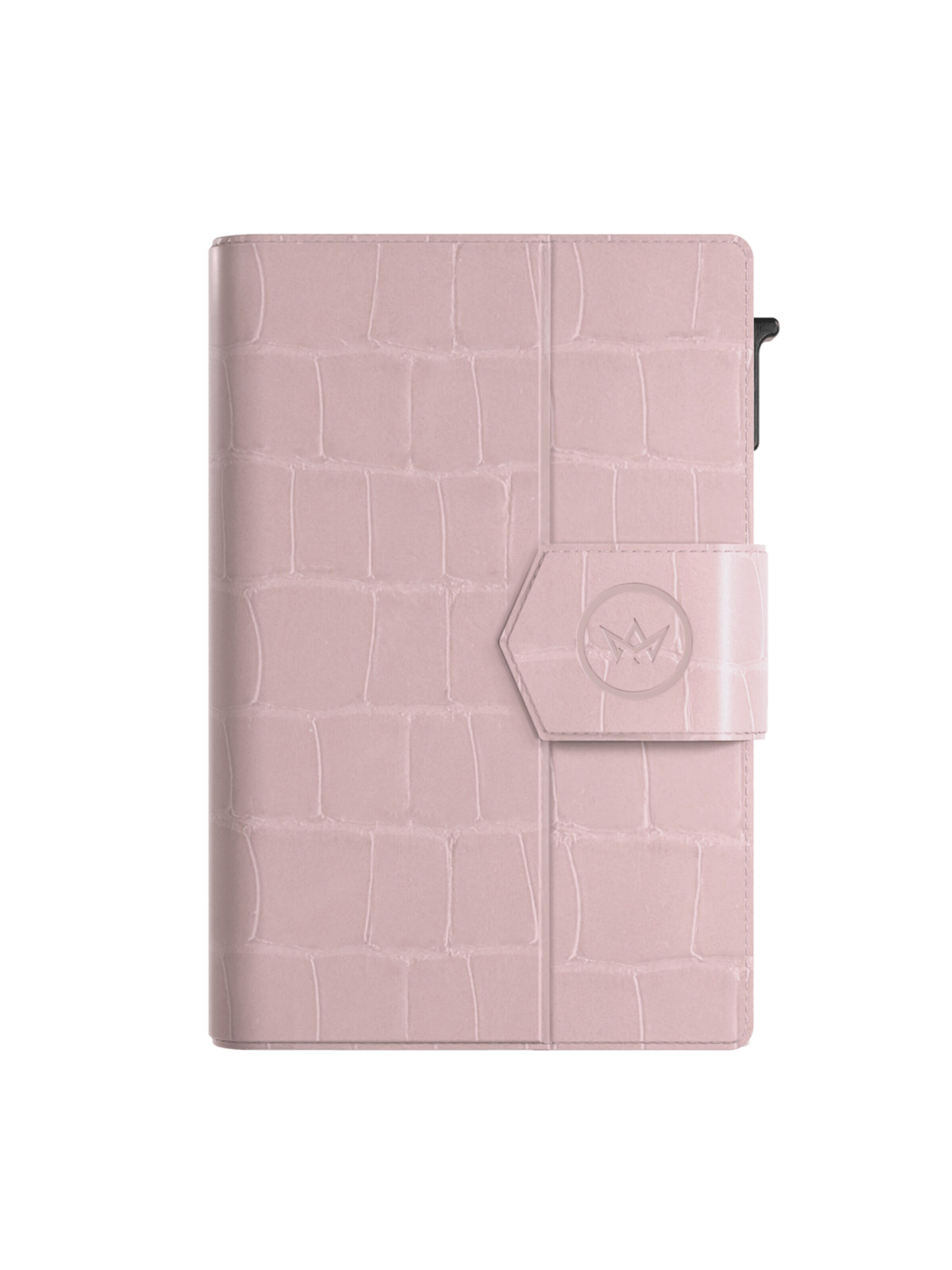 Prowallet Wallet 'Pasjeshouder Plus Croco' in Pink: front