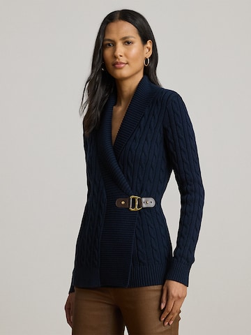 Lauren Ralph Lauren Strickjacke 'Donato' in Blau: Vorderseite