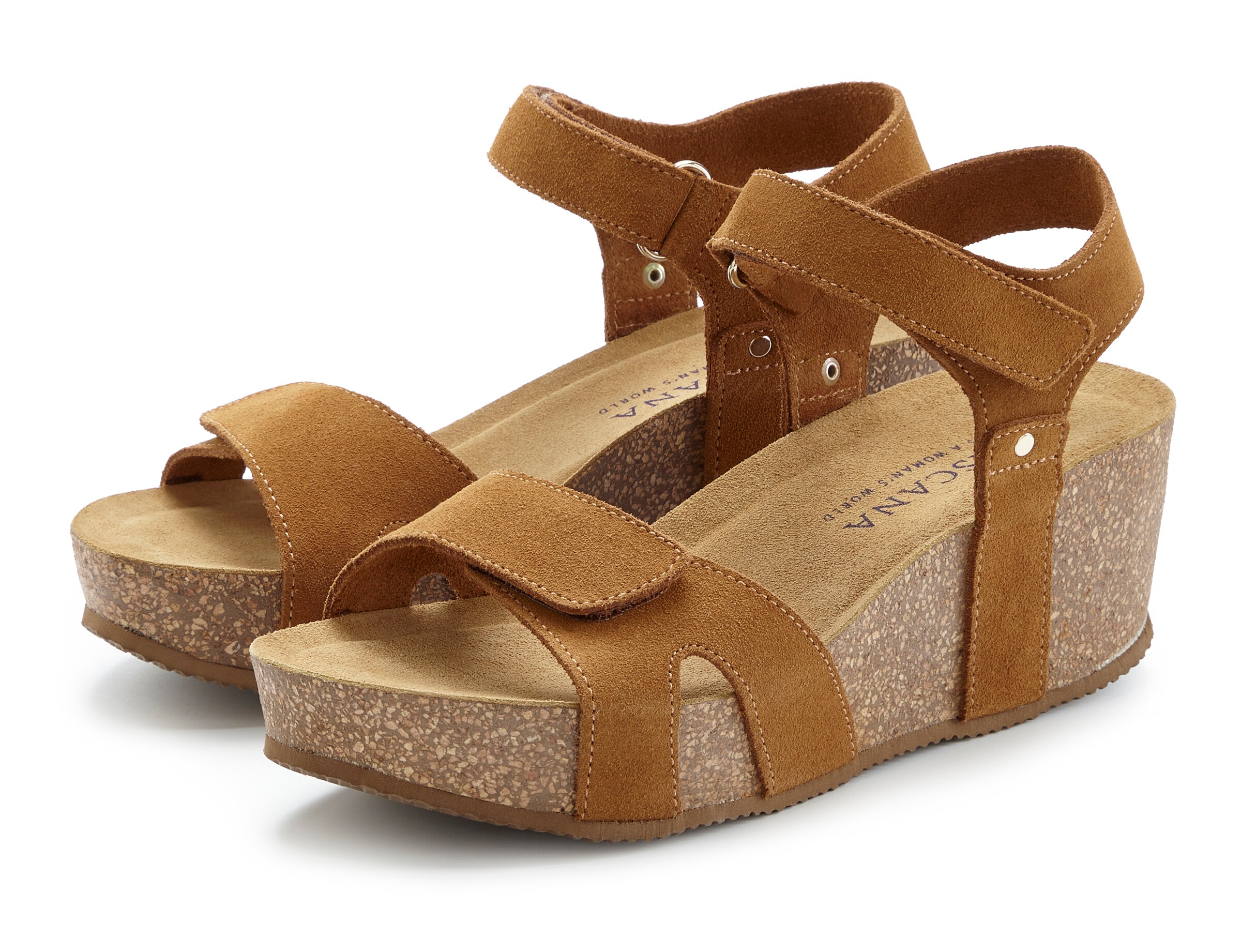 LASCANA Sandals in Brown