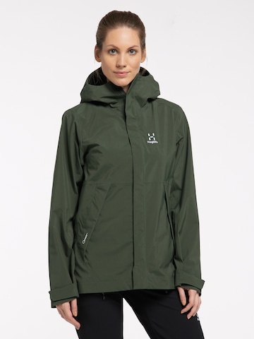 Haglöfs Outdoor Jacket 'Tjärn' in Green: front