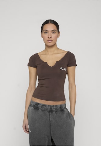 Felicious Shirt in Brown: front