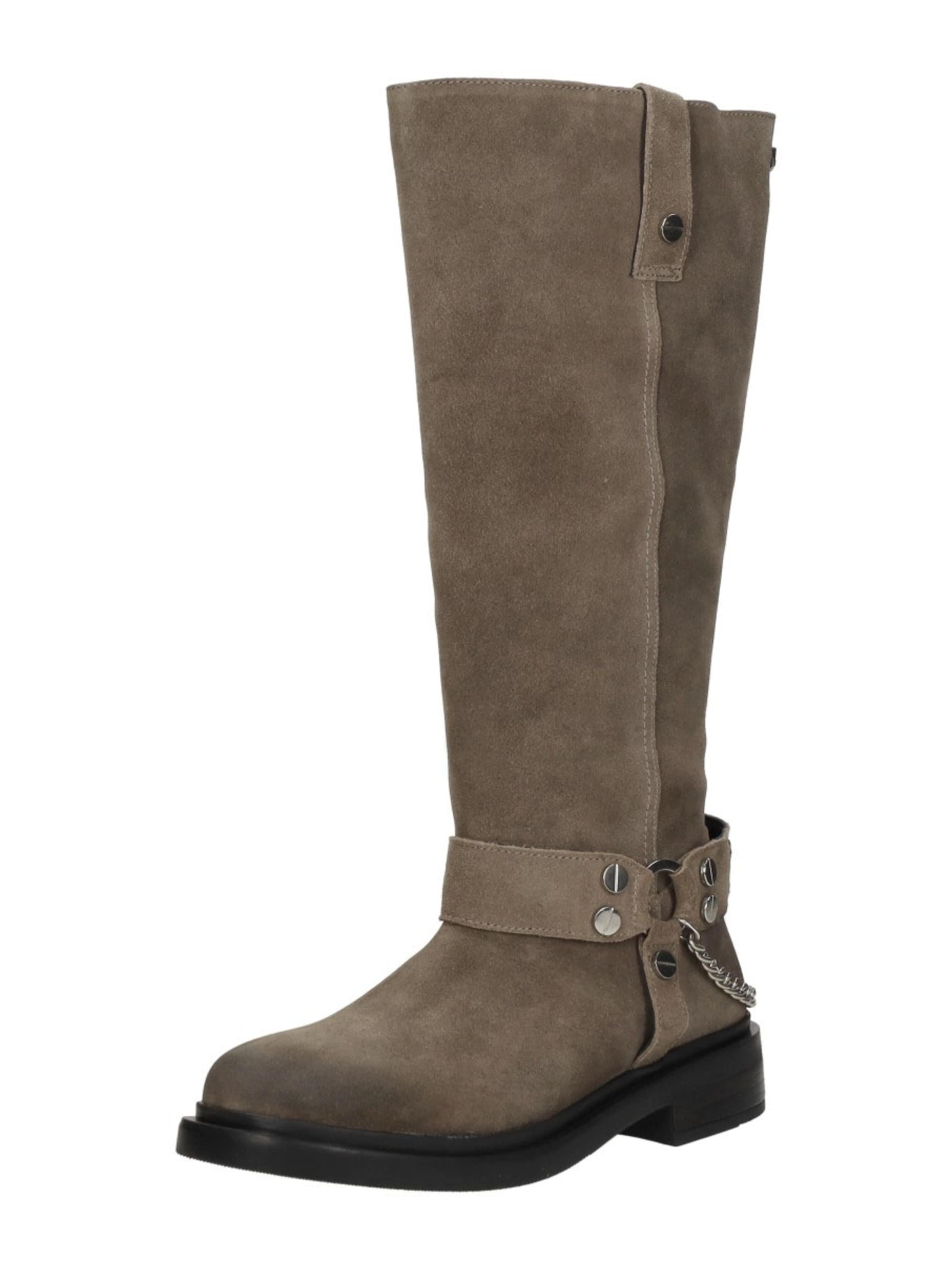 LAZAMANI Boots 'Leslie' in Grijs