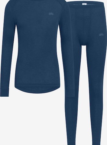 Base layer 'ACTIVE WARM UNI HERITAGE' di ODLO in blu: frontale
