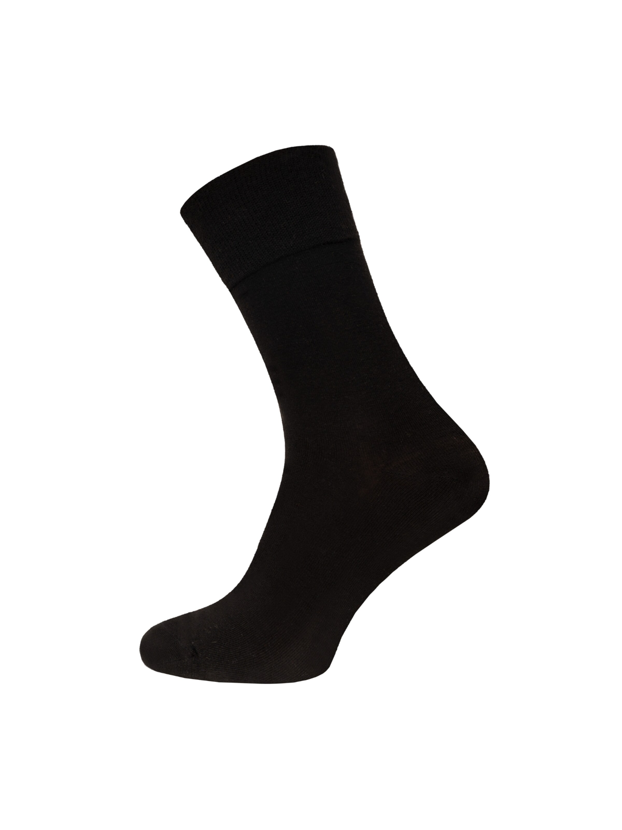 HomeOfSocks Socken 'HOS752'‌‌‌‌‌‌ in Schwarz: Vorderseite