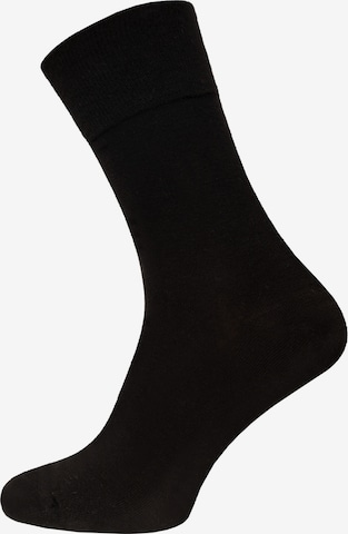 HomeOfSocks Socks 'HOS752' in Black: front