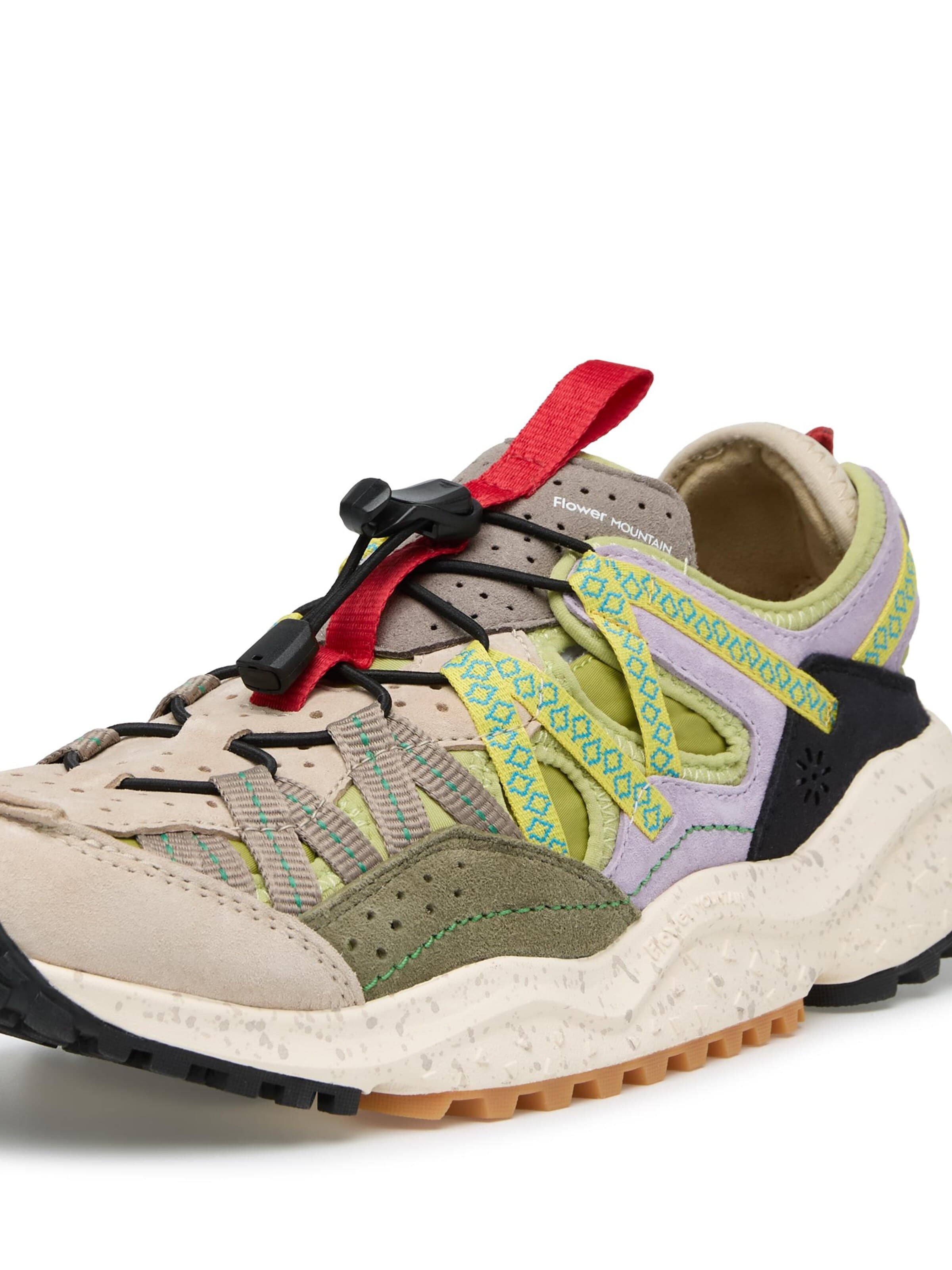 Flower Mountain Sneakers laag 'KAZANA FALL UNI' in Groen