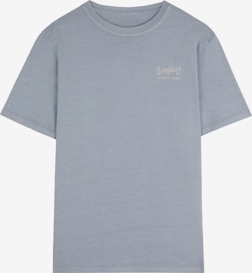 Scalpers T-shirt i blå: framsida