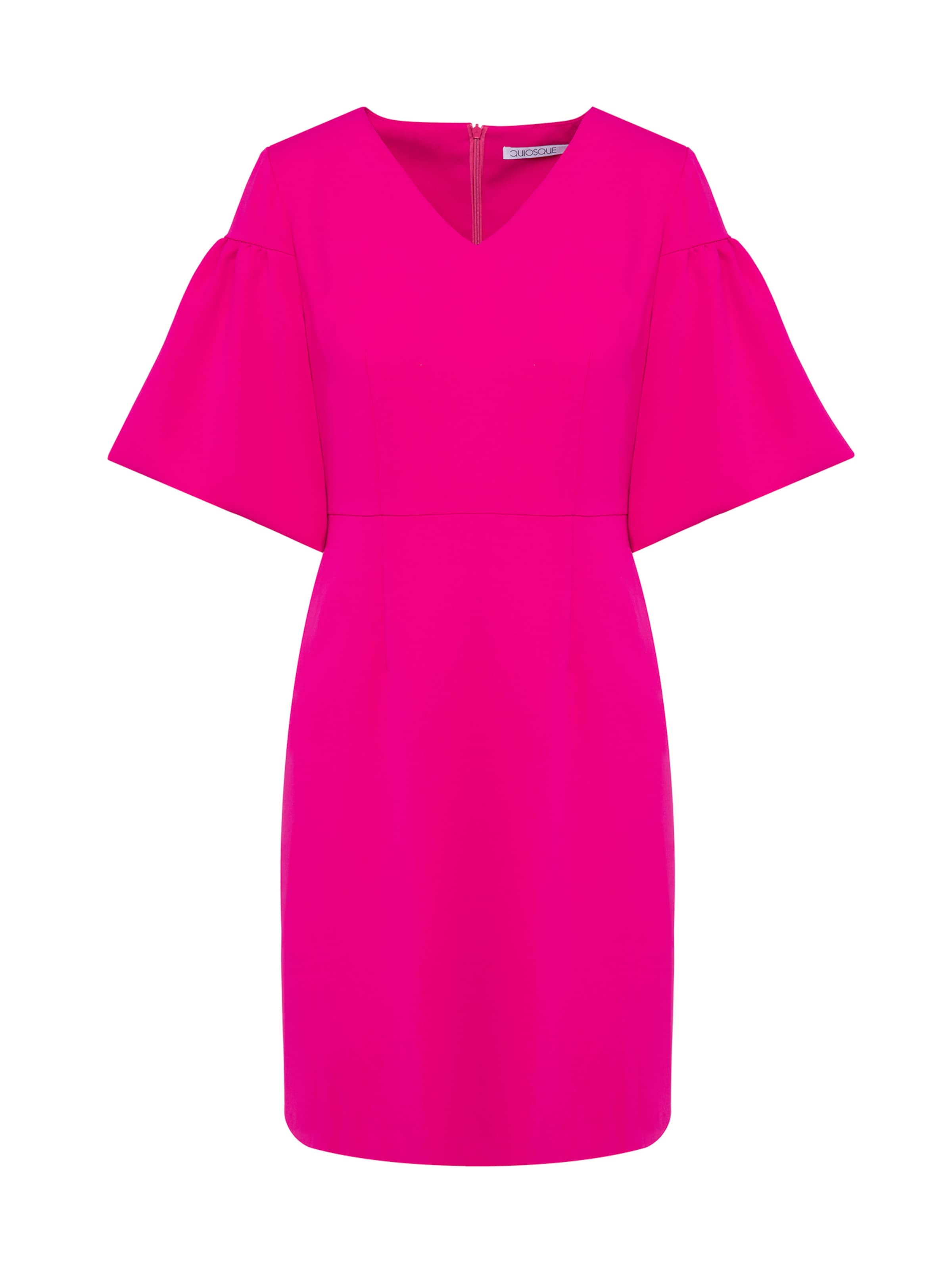 Quiosque Kleid '4UC024' in neonpink, Produktansicht
