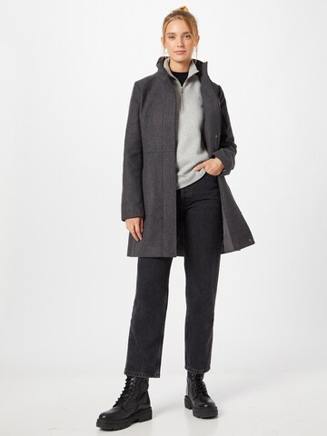 TOM TAILOR DENIM Демисезонное пальто в Серый