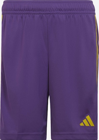 ADIDAS PERFORMANCE Regular Workout Pants 'Tiro 23 League' in Purple: front