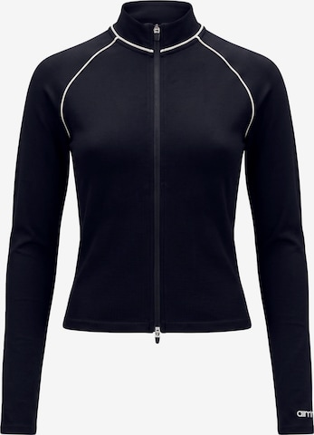 Veste de sport Aim'n en noir : devant