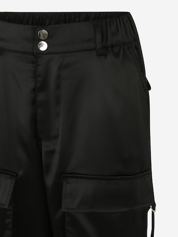 Effilé Pantalon cargo River Island Petite en noir