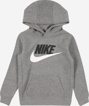 Sweat Nike Sportswear en gris : devant