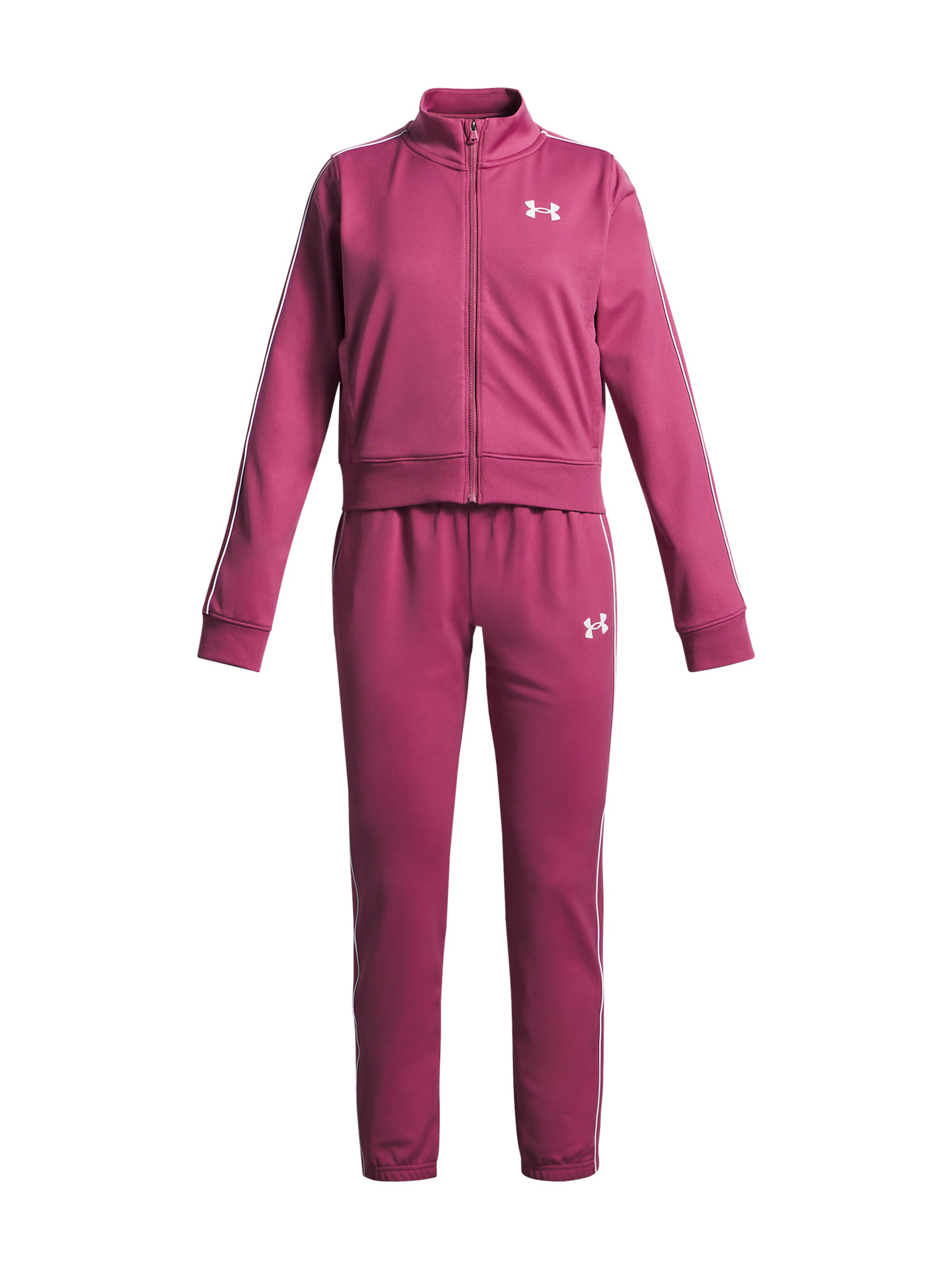 UNDER ARMOUR Trainingsanzug in Pink: Vorderseite