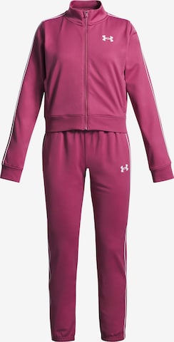 UNDER ARMOUR Tracksuit in Pink: front
