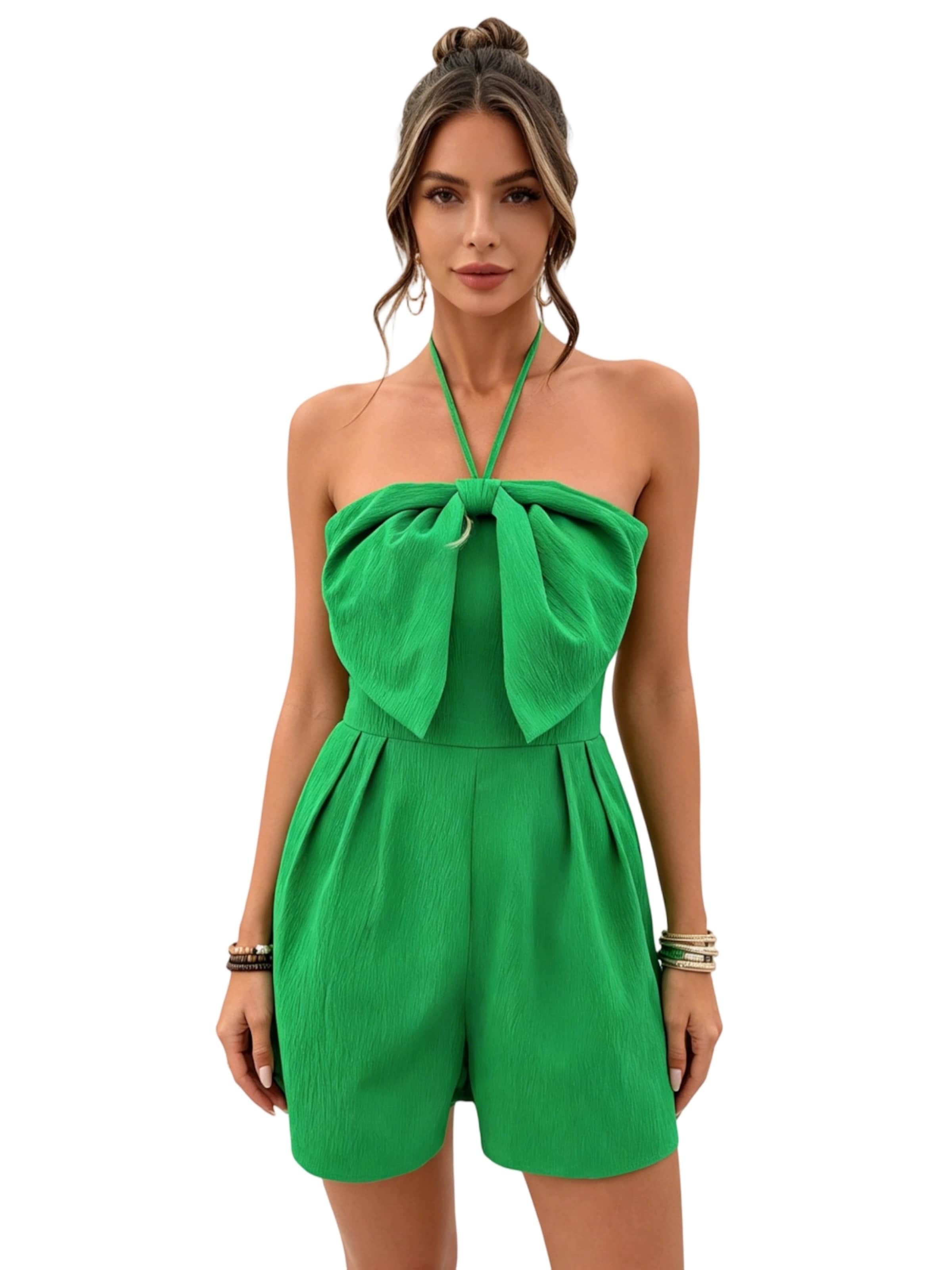 Yesfashion Jumpsuit in XL in Green, Item view
