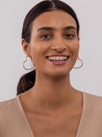PURELEI Earrings 'Big Love' in Gold: front