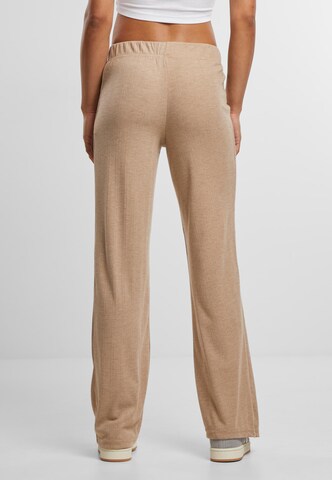 Bootcut Pantaloni di Urban Classics in beige