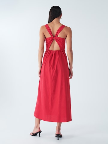 BWLDR Jurk 'Shanay' in Rood: terug
