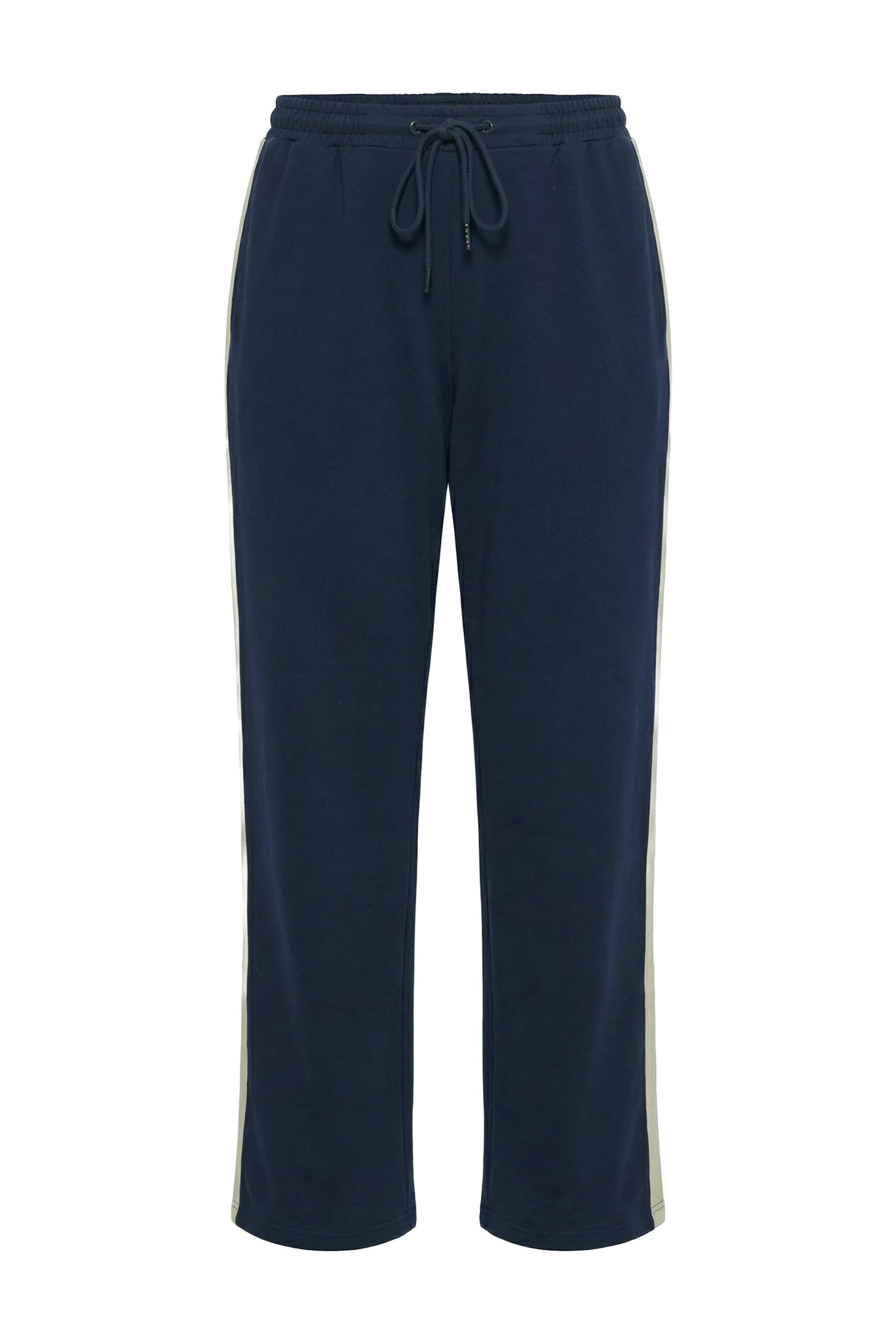 Ulla Popken Hose in 42-44/Regular in marine, Produktansicht