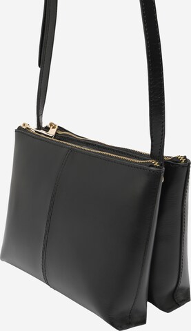 River Island - Bolso de hombro en negro: frente