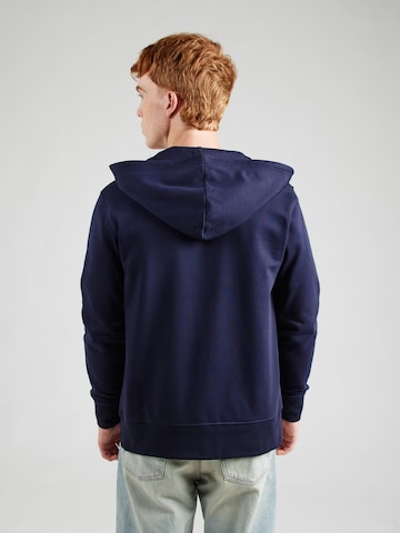 GANT Bluza rozpinana w kolorze niebieski