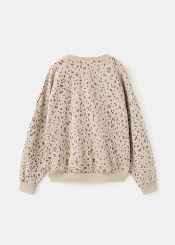 MANGO KIDS Sweatshirt 'SPIRIT' i brun