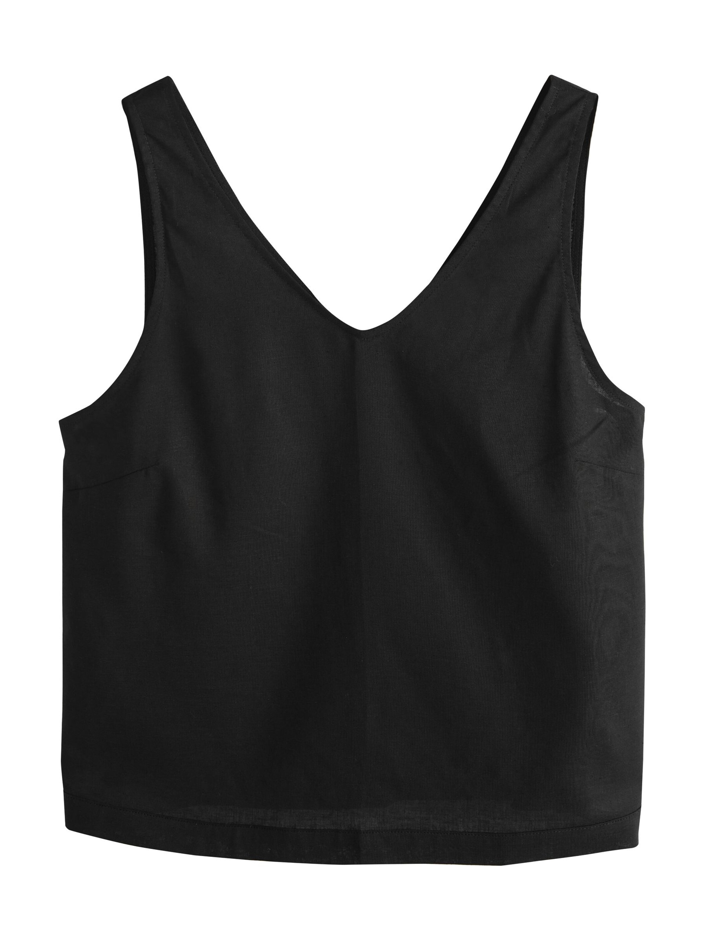 Next Топ в Черный: спереди