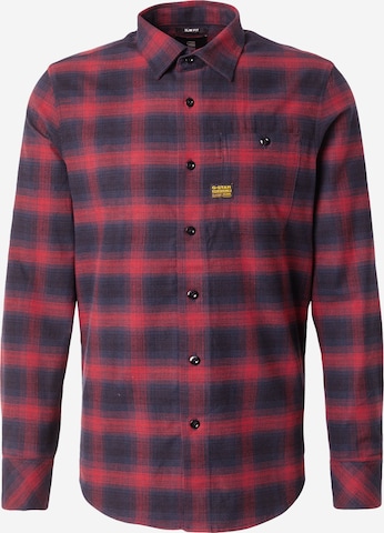 G-STAR - Camisa 'Bristum 2.0' em vermelho: frente