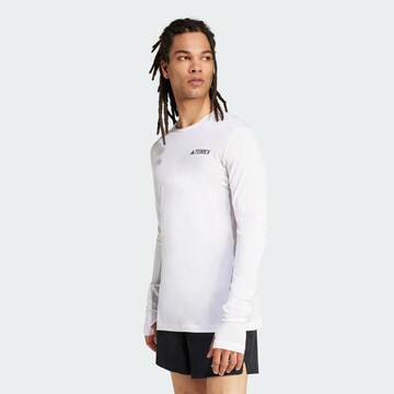 ADIDAS TERREX Functioneel shirt 'Xperior' in Wit: voorkant