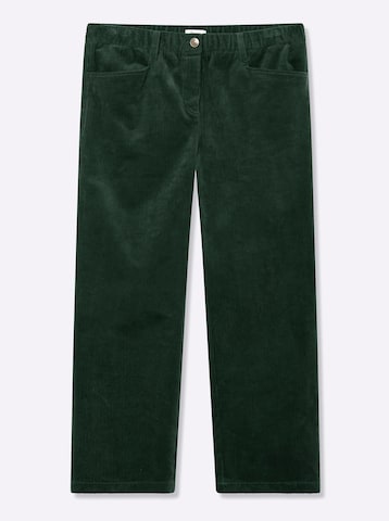 SHEEGO Bő szár Nadrág - zöld