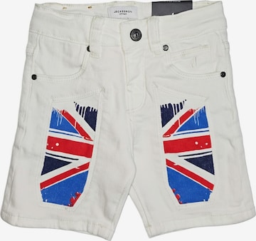 Jeckerson Regular Jeans in Wit: voorkant