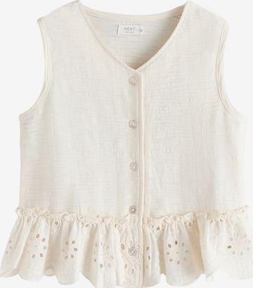 Next Pusero värissä valkoinen: etupuoli