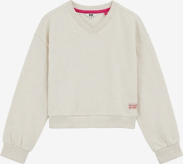 WE Fashion Collegepaita värissä beige: etupuoli