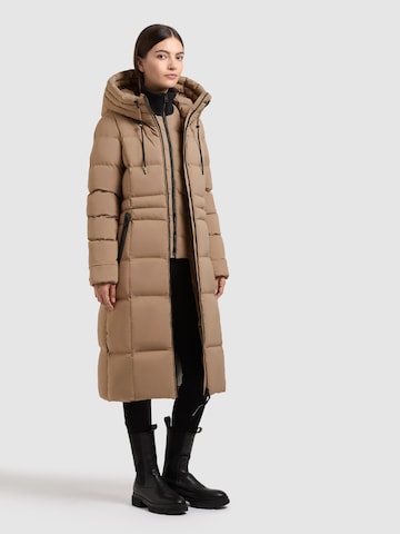 khujo Jacke 'Enakh' in Braun