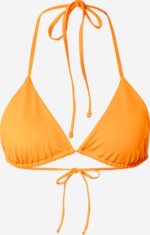 A LOT LESS Bikini top 'Cassidy' in Orange: front