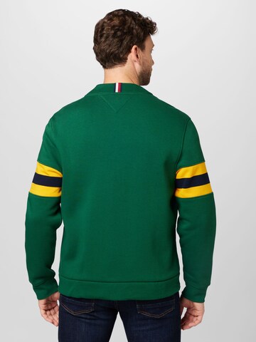 TOMMY HILFIGER Sweatvest in Groen