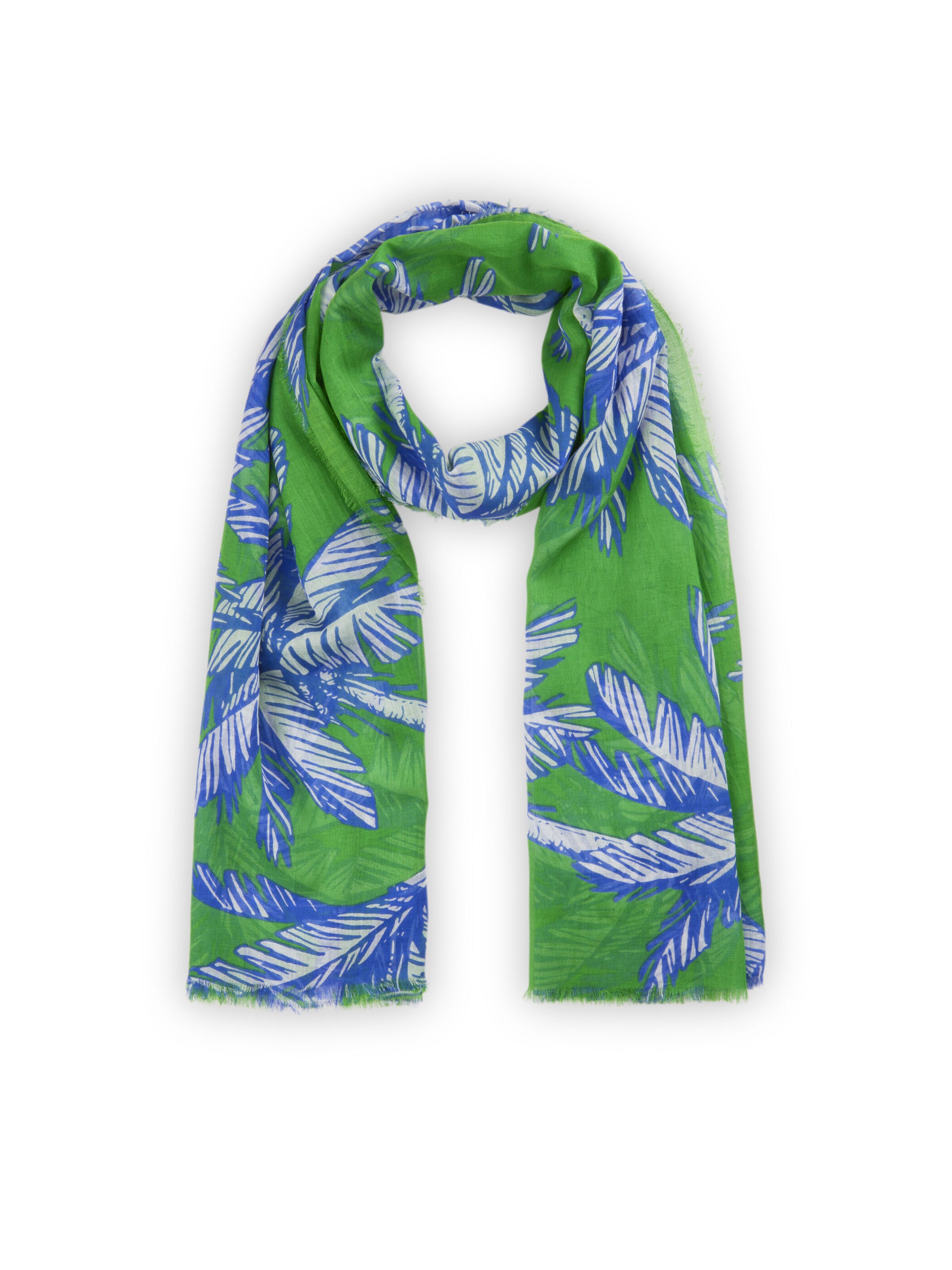 CODELLO Sjaal in Groen: voorkant