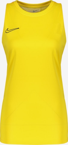 NIKE Performance Shirt in Yellow: front