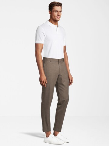 Steffen Klein Regular Trousers in Brown