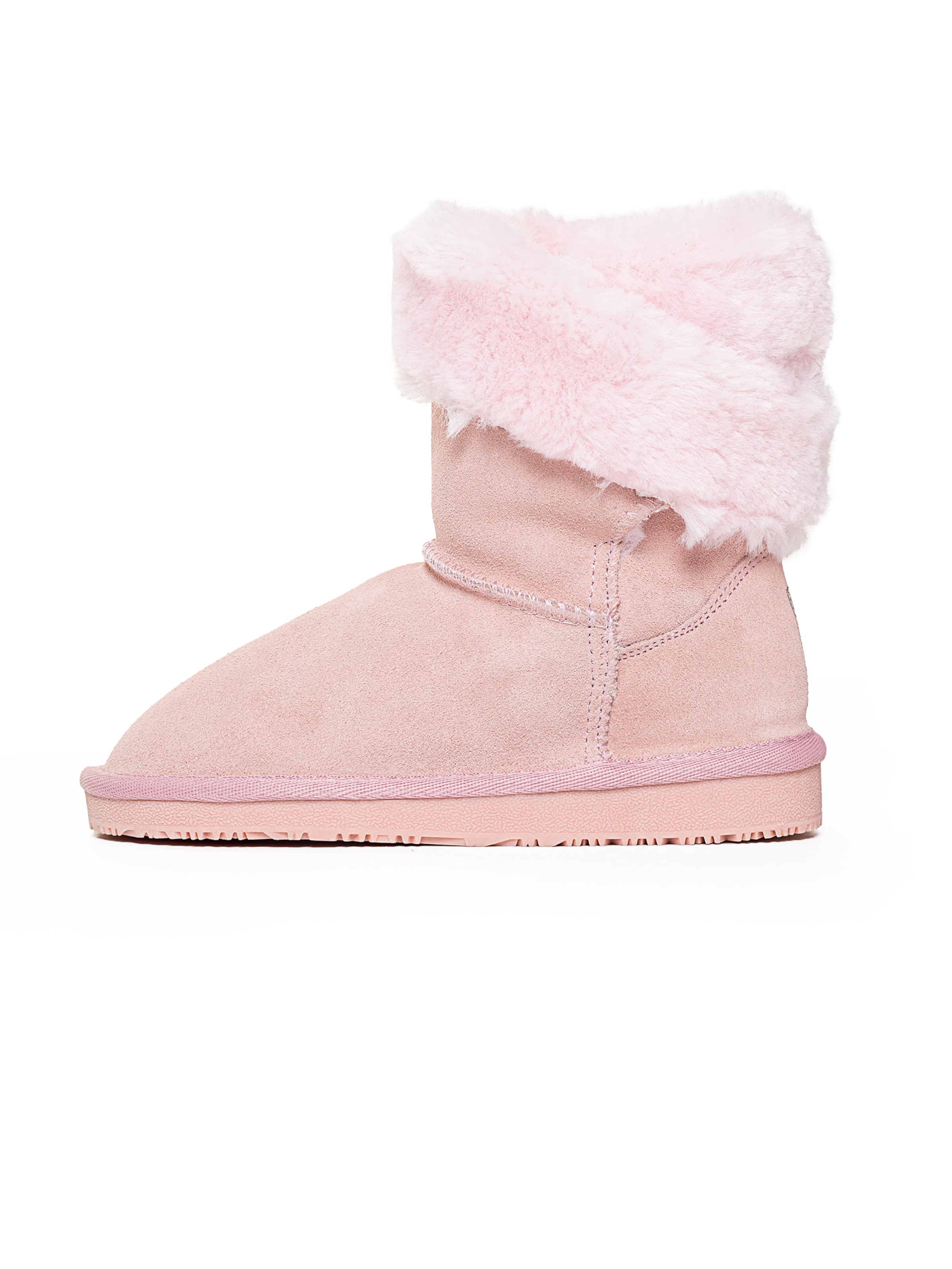 Gooce Snowboots 'Florine' in Roze: voorkant