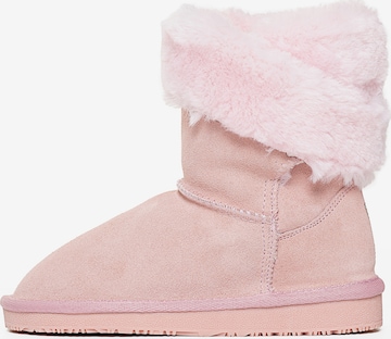 Bottes de neige 'Florine' Gooce en rose : devant
