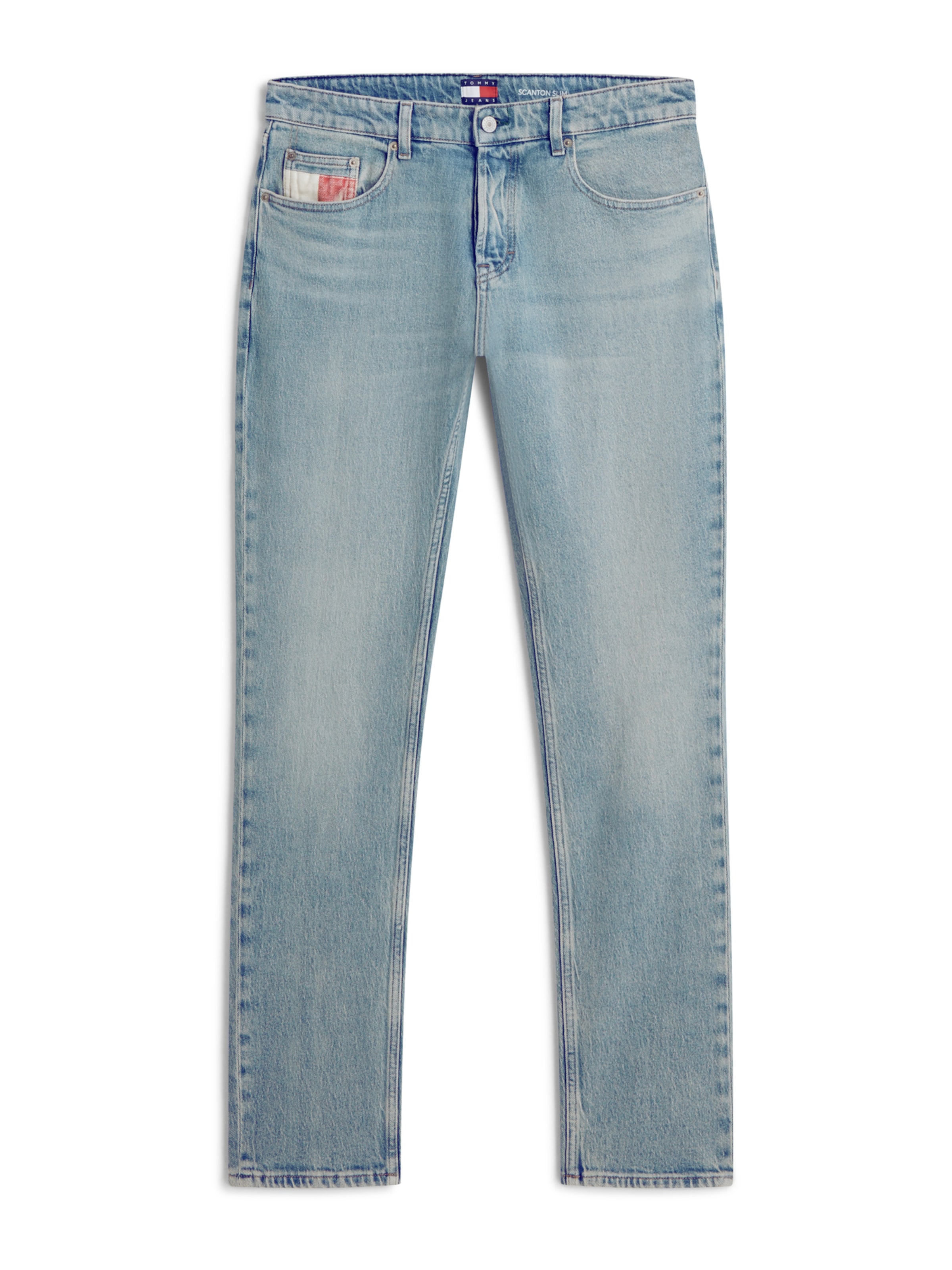 Regular Jeans 'SCANTON' de la Tommy Jeans pe albastru: față