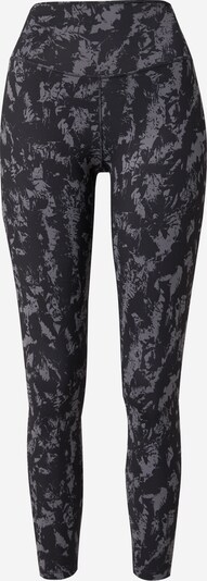 NIKE Pantalon de sport 'ONE' en gris foncé / noir, Vue avec produit