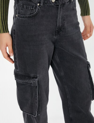 Koton Cargo Jeans in Black denim, Item view