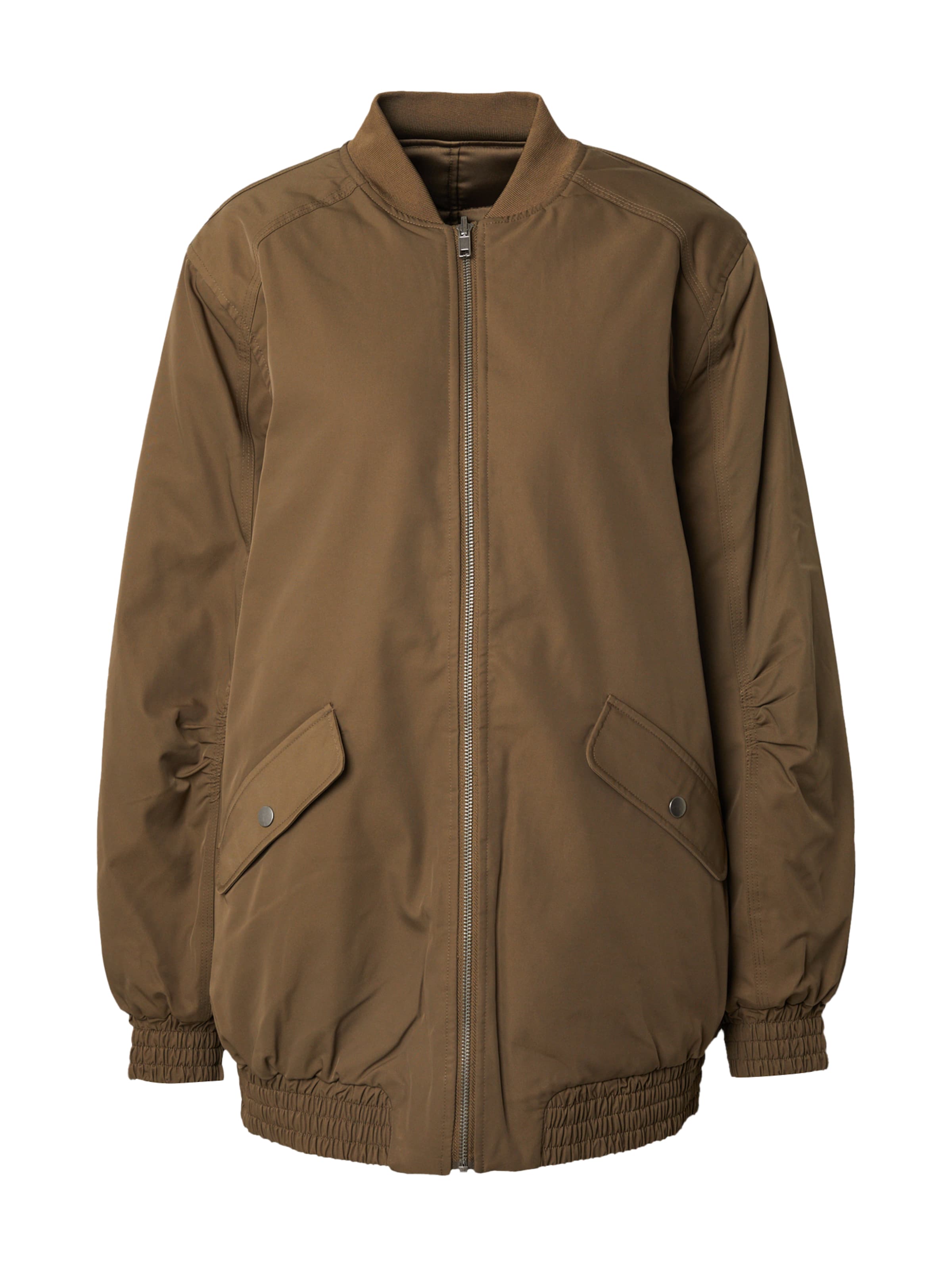 Soft Rebels Φθινοπωρινό και ανοιξιάτικο μπουφάν 'Rowan' σε πράσινο: μπροστά